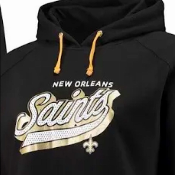 Fanatics Tops - Fanatics New Orleans Saints Women’s 3XLg Raglan Pullover Sporty Oversized Hoodie